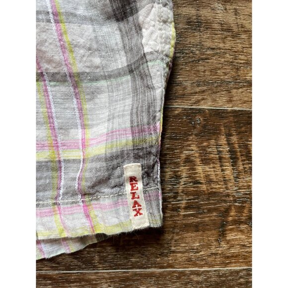 Tommy Bahama Relax Linen Shorts Men's 42 Plaid - Picture 3 of 11